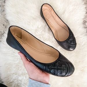 TORY BURCH Black Flats